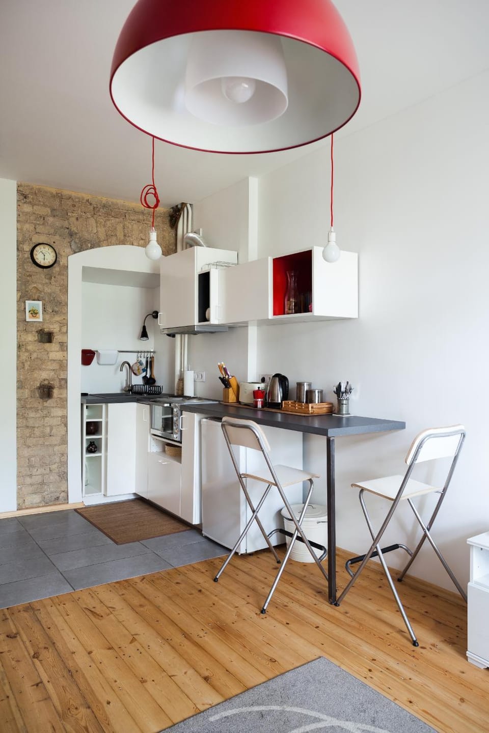 Kitchen or kitchenette, Seating area