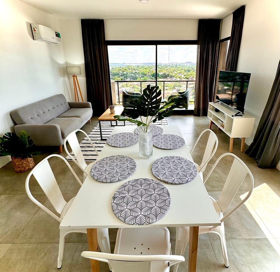 TV and multimedia, View (from property/room), Living room, Dining area, air conditioner