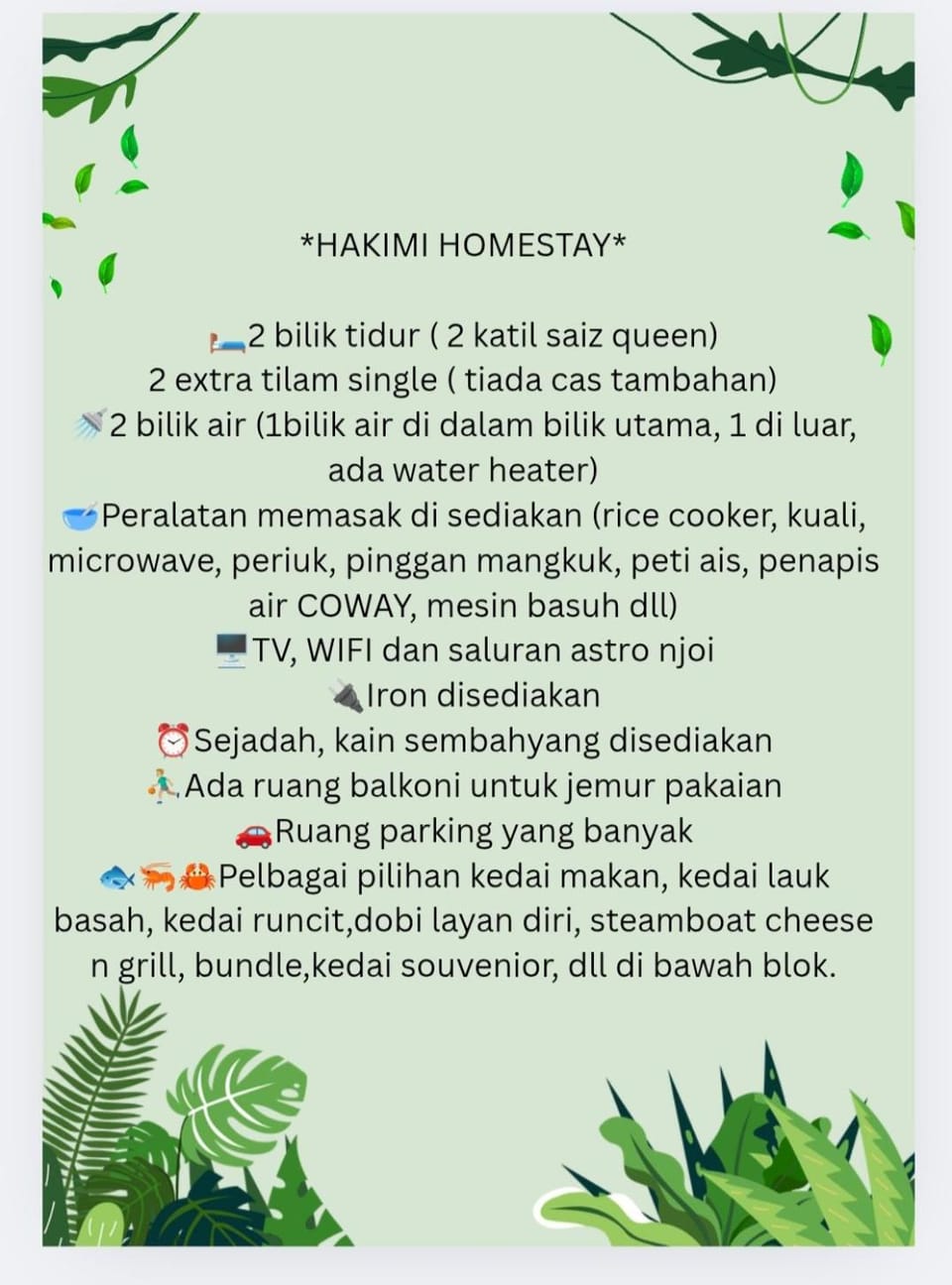 Hakimi Homestay Apartment in Tanah Rata