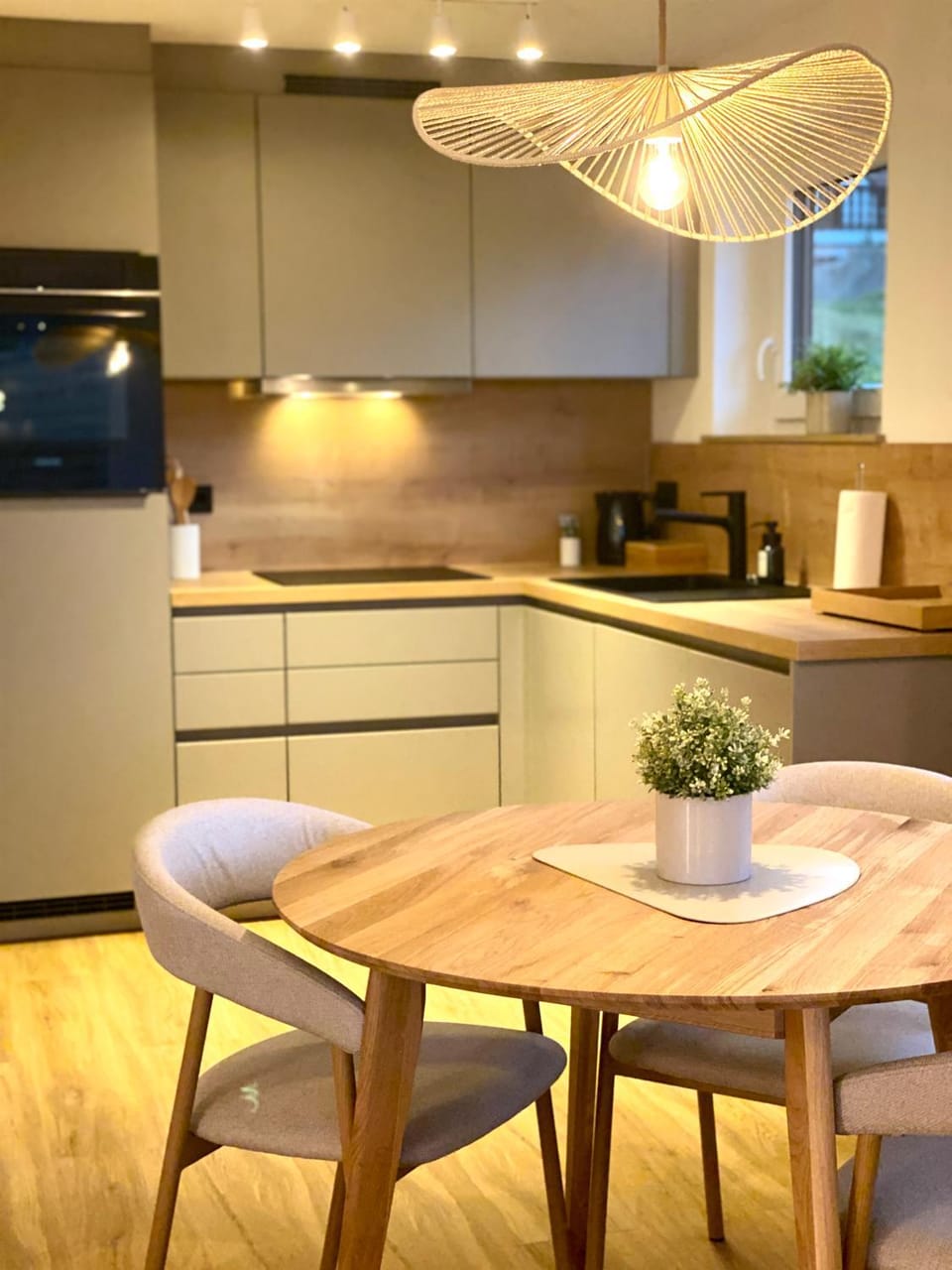 Kitchen or kitchenette, Dining area, stove, kitchen