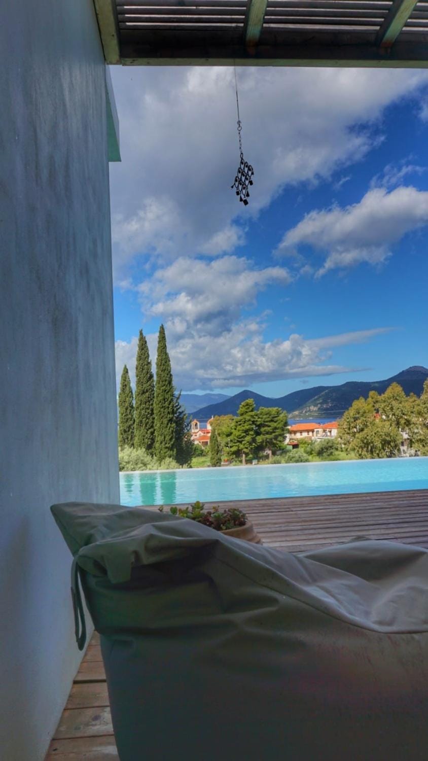 Villa Zaverda - Tranquil Haven: Luxury Villa with Private Pool Villa in Peloponnese, Western Greece and the Ionian
