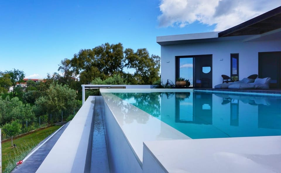 Villa Zaverda - Tranquil Haven: Luxury Villa with Private Pool Villa in Peloponnese, Western Greece and the Ionian