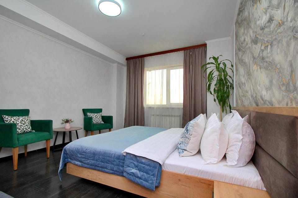 Sunny Apartment Quiet Area near MEGA Apartment in Almaty