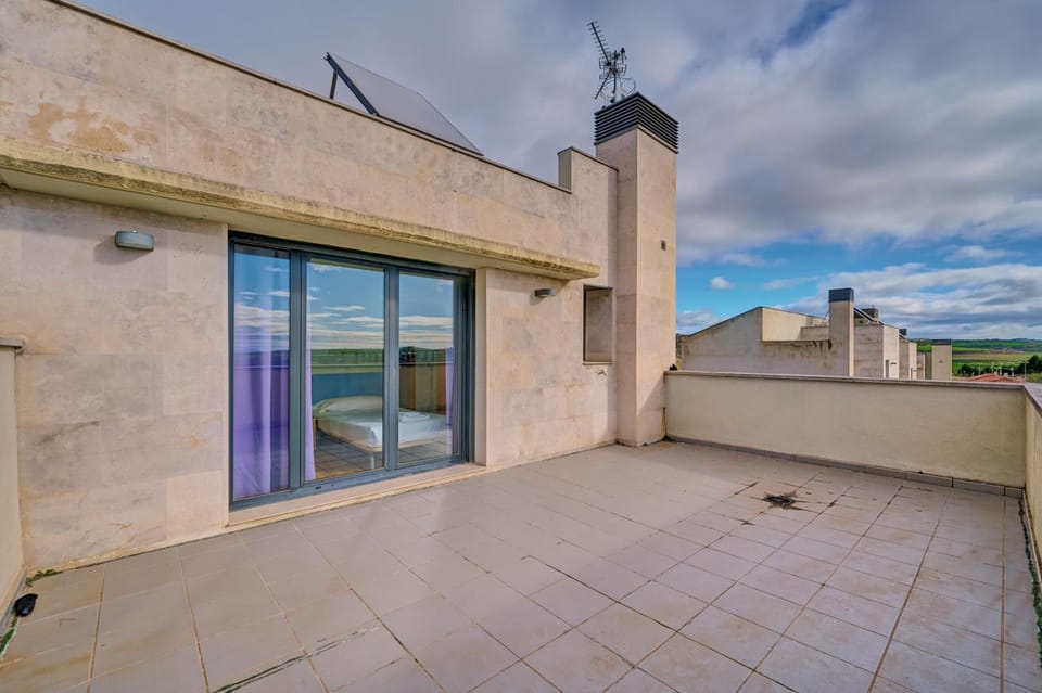 Property building, Patio, Day, View (from property/room), Balcony/Terrace