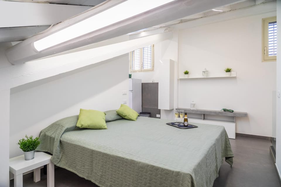 Property building, Living room, Bedroom