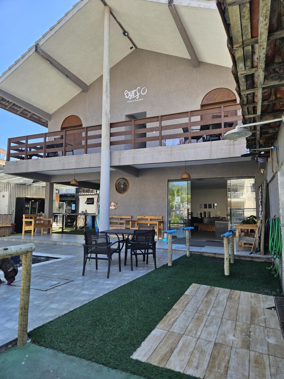 Property building, Patio