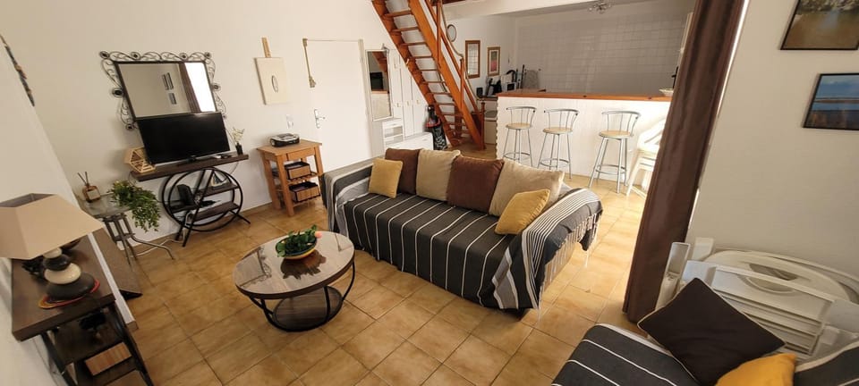 Barcares village 61m2,climatisé , situé à 650m du village de Noël Apartment in Le Barcarès