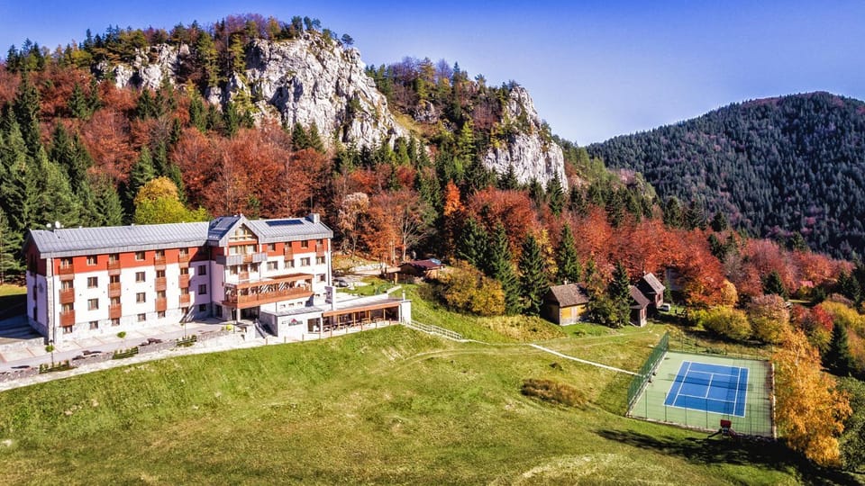 Property building, Nearby landmark, Natural landscape