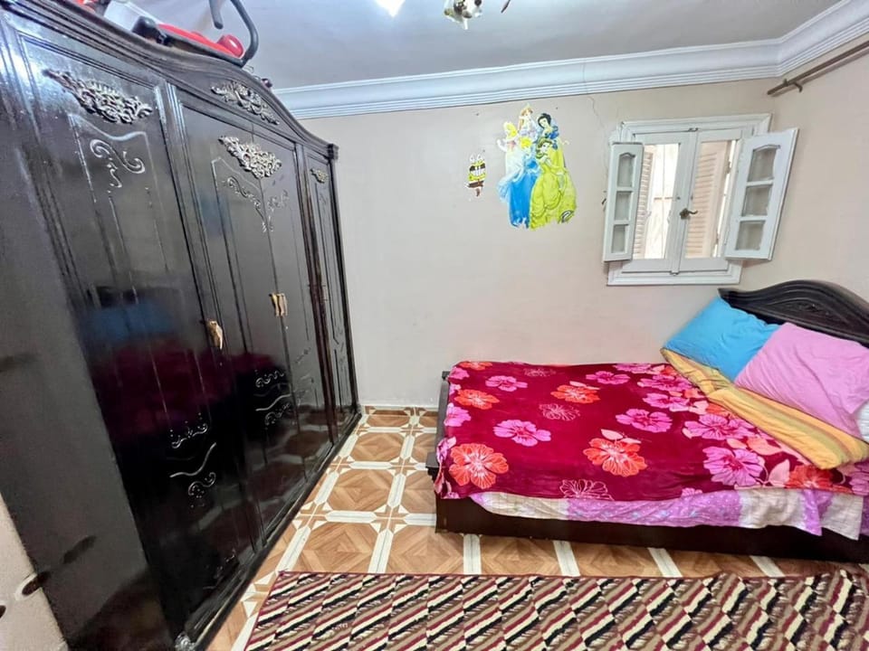 Bed, Photo of the whole room, Bedroom, wardrobe