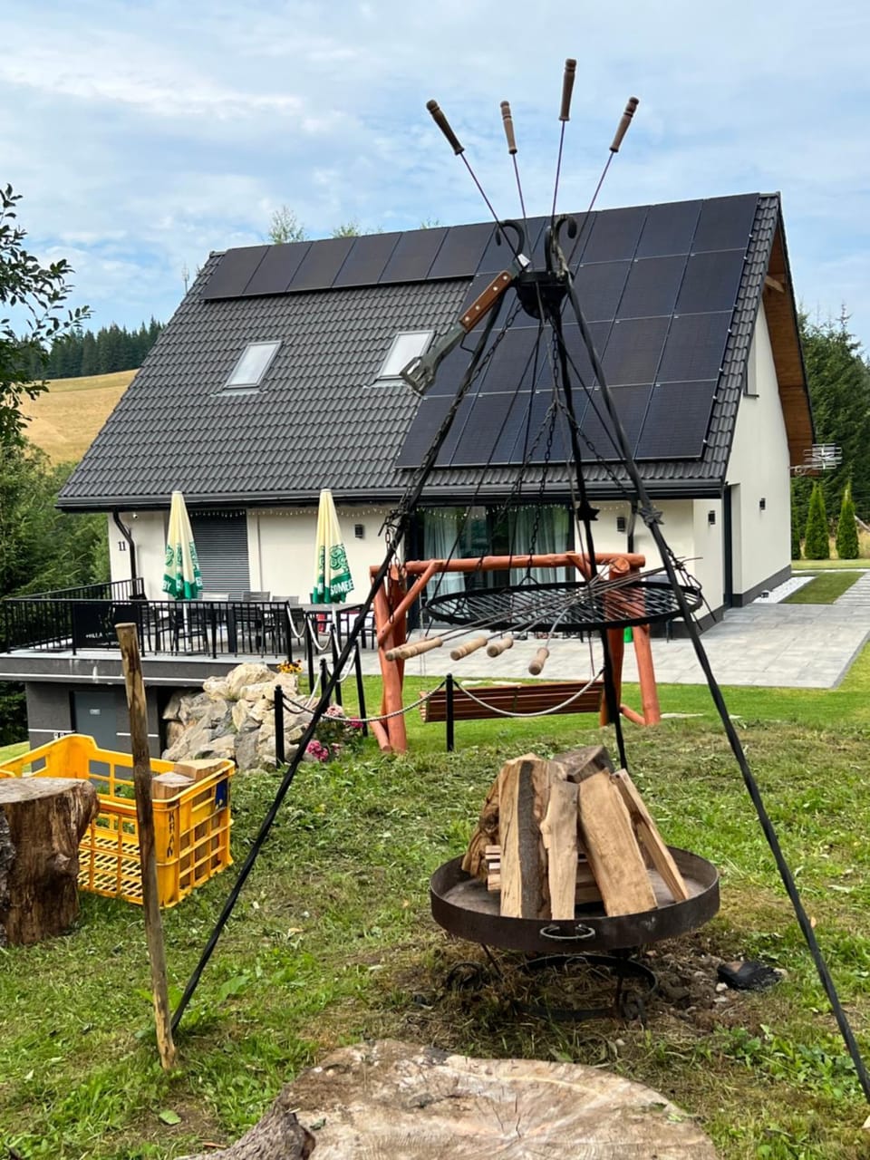 Property building, BBQ facilities