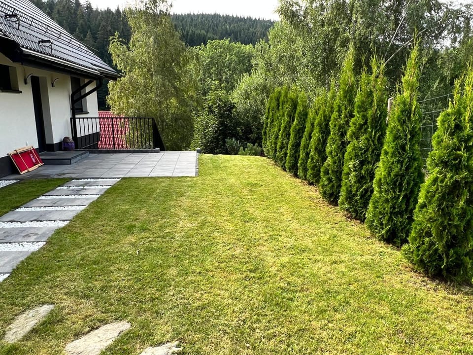 Property building, Spring, Day, Garden, Garden view