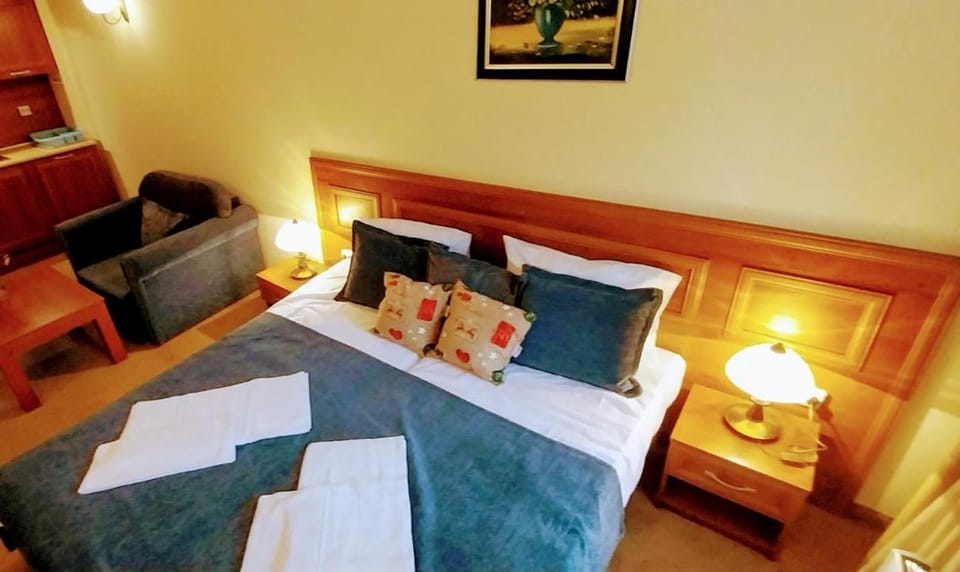 Bed, Living room, Photo of the whole room, Seating area, Bedroom