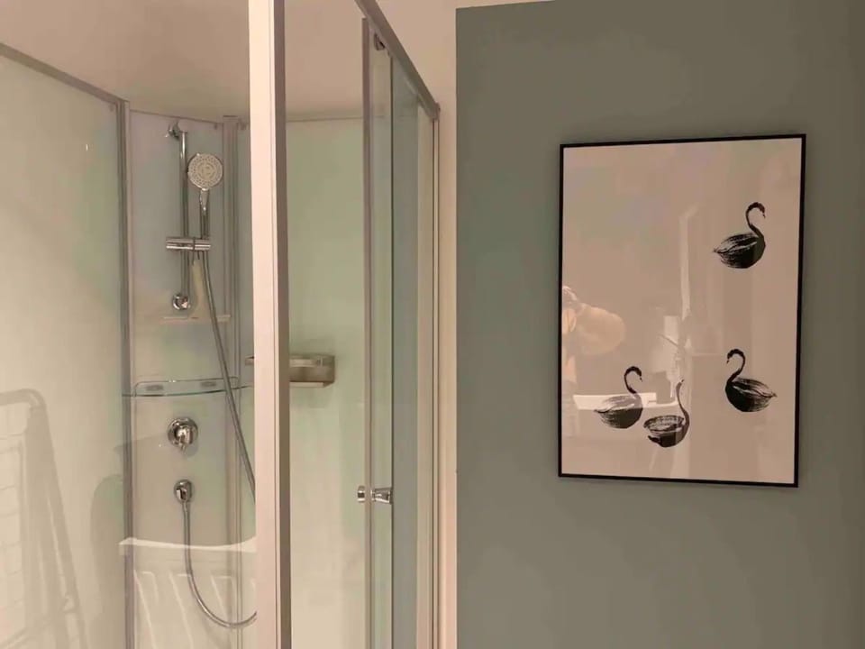 Bathroom, Living room