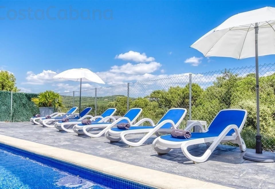 Property building, Living room, Swimming pool