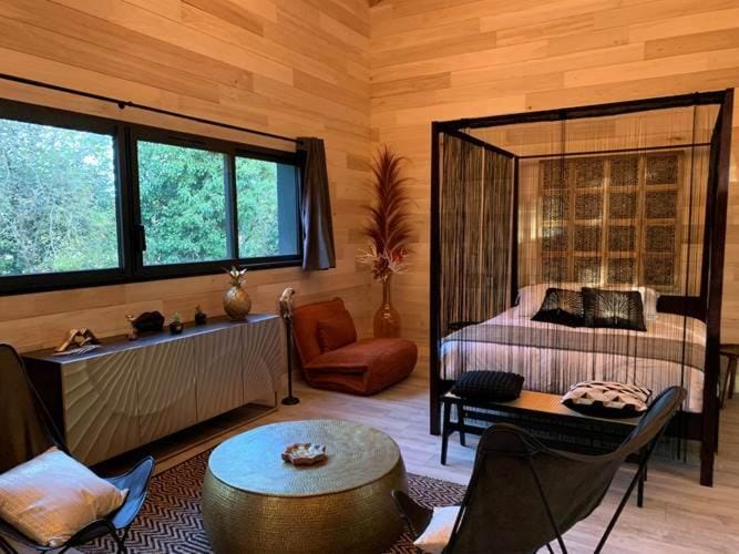 Night, Natural landscape, Photo of the whole room, Breakfast