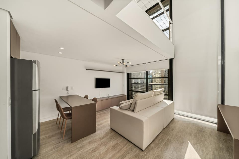 Flat duplex com serviço de camareira e enxoval completo - ao lado do parque Ibirapuera Apartment hotel in Sao Paulo City