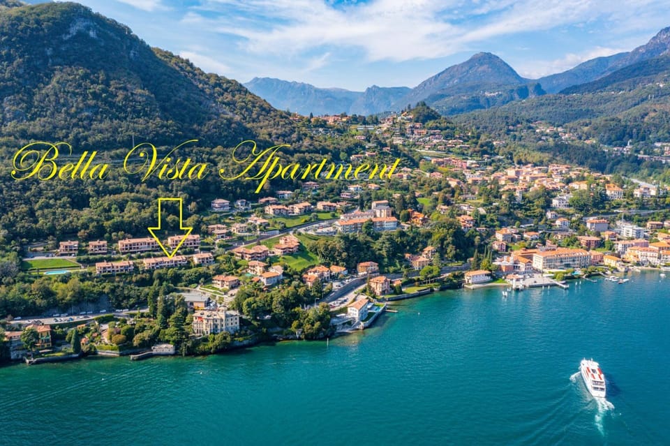Nearby landmark, Day, Natural landscape, Bird's eye view, City view, Lake view, Mountain view, Sea view