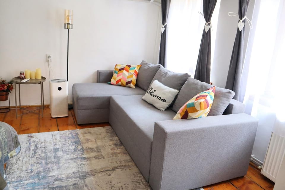 Living room, air conditioner