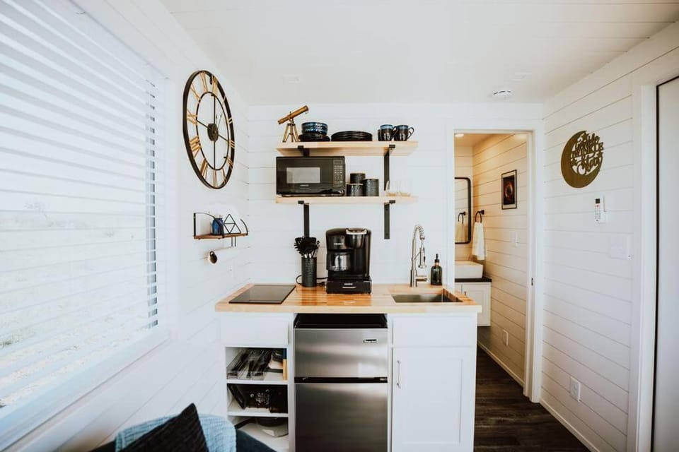 New Starry Night Shipping Container Home House in Alpine