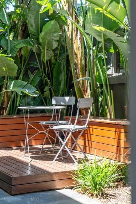 Patio, Garden view
