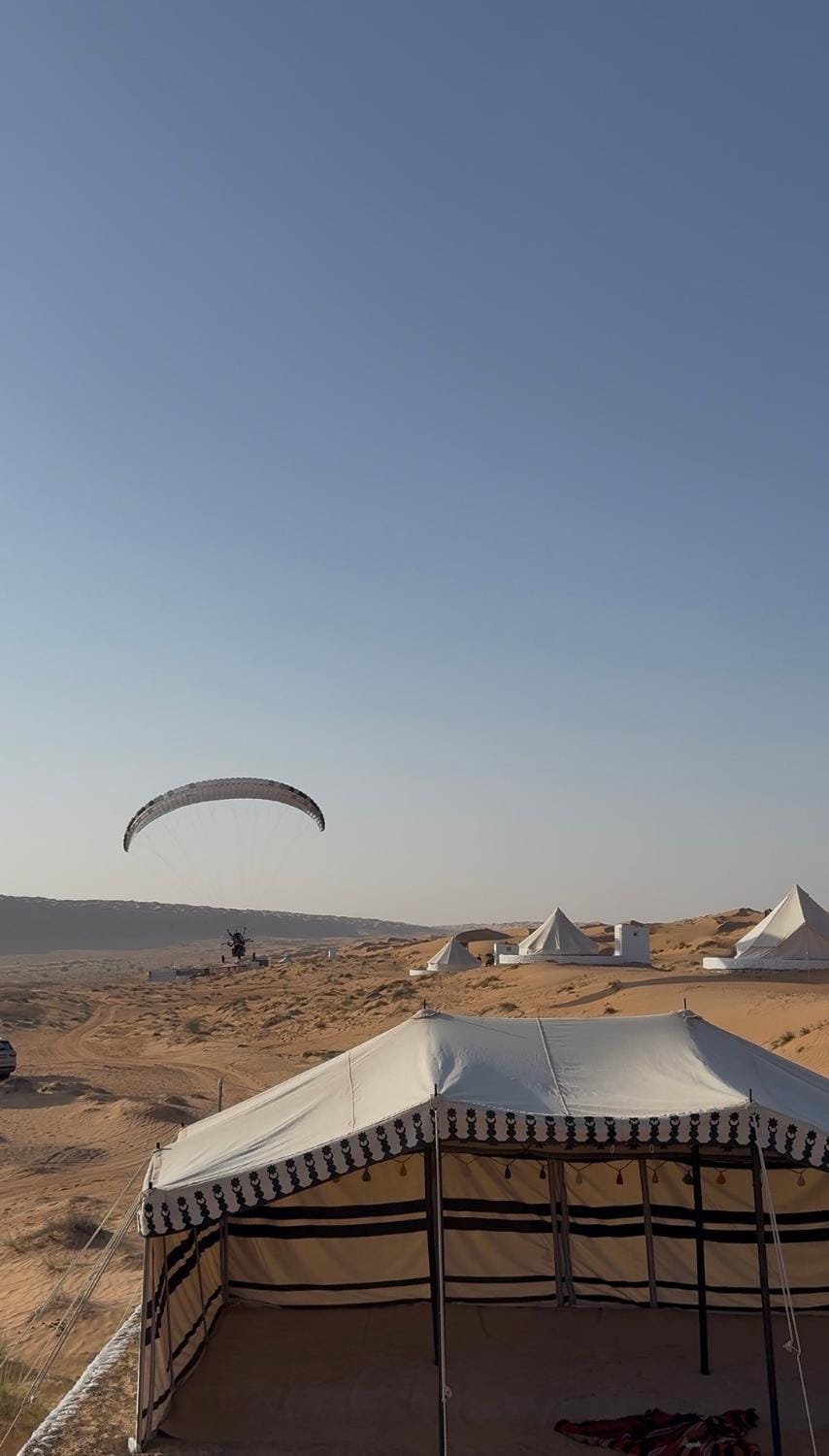 Royal desert camp Hotel in Oman