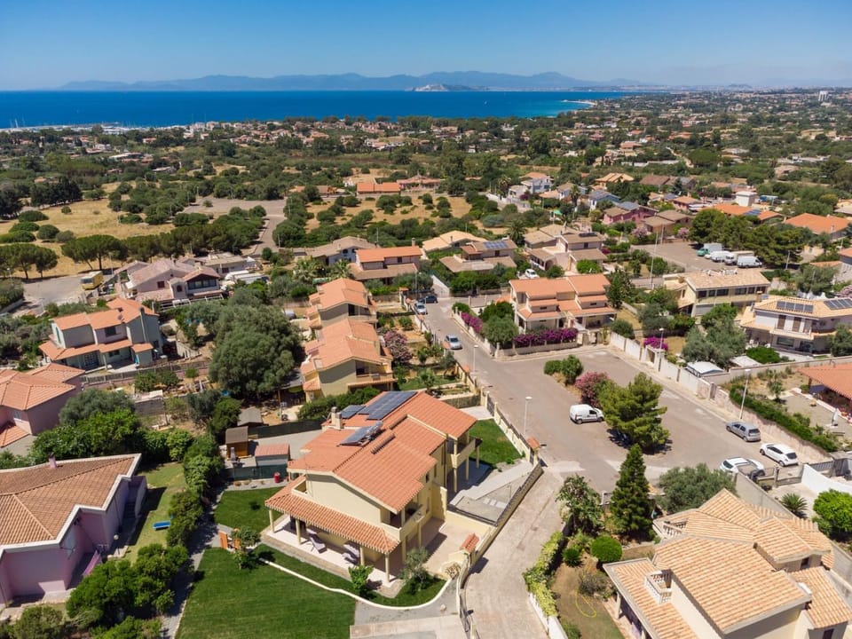 Bird's eye view, Sea view