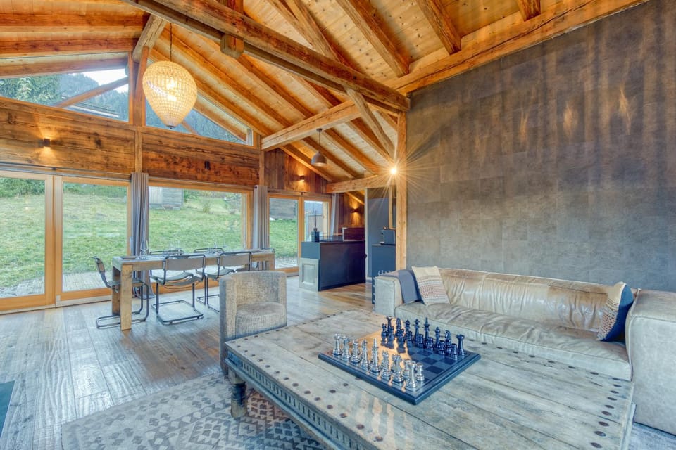 Patio, Living room, Dining area