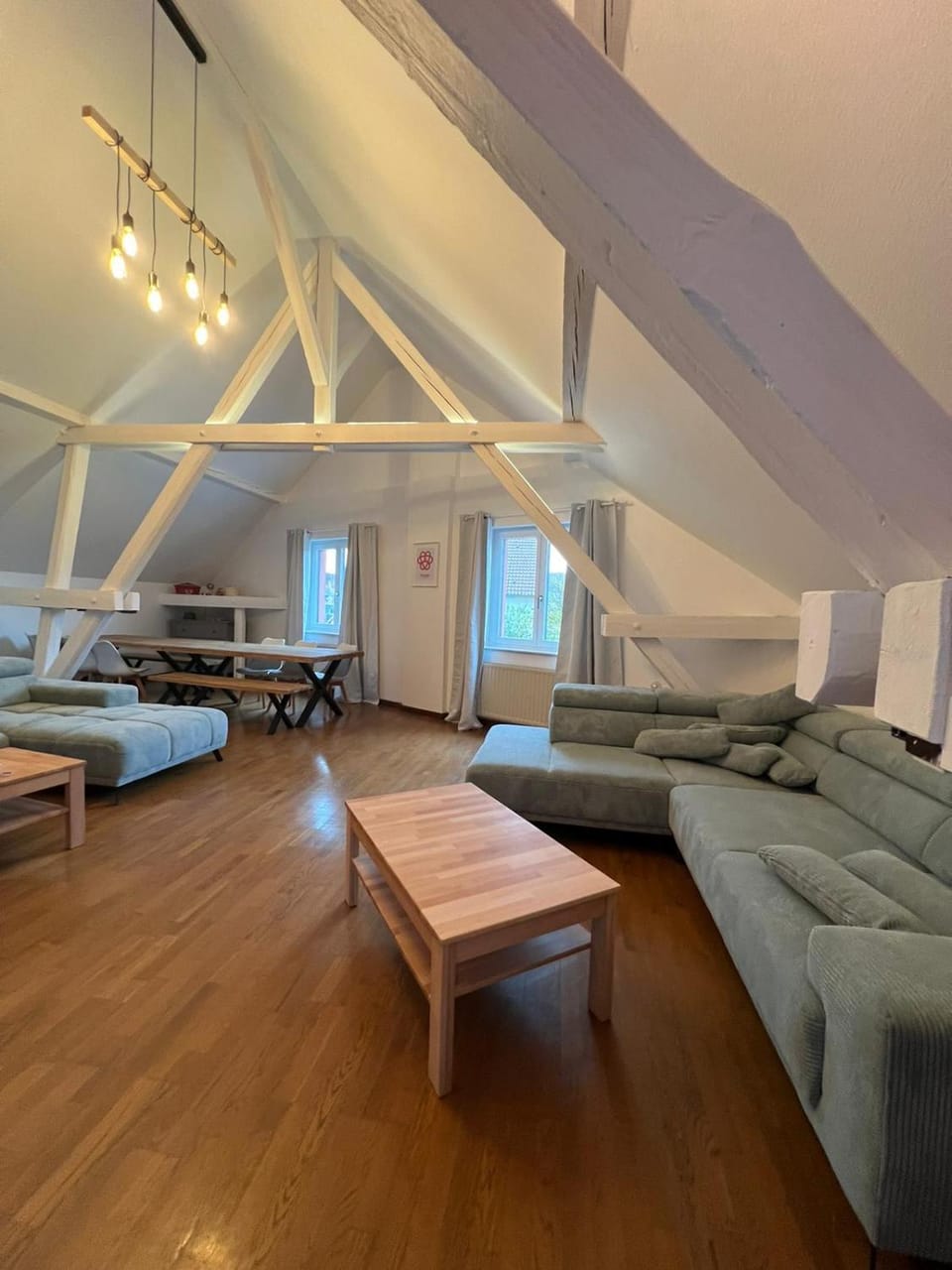 Communal lounge/ TV room, Living room, Dining area