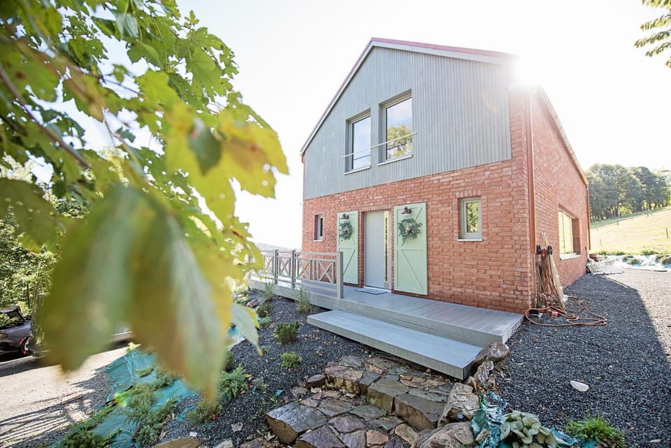 Property building, Garden view