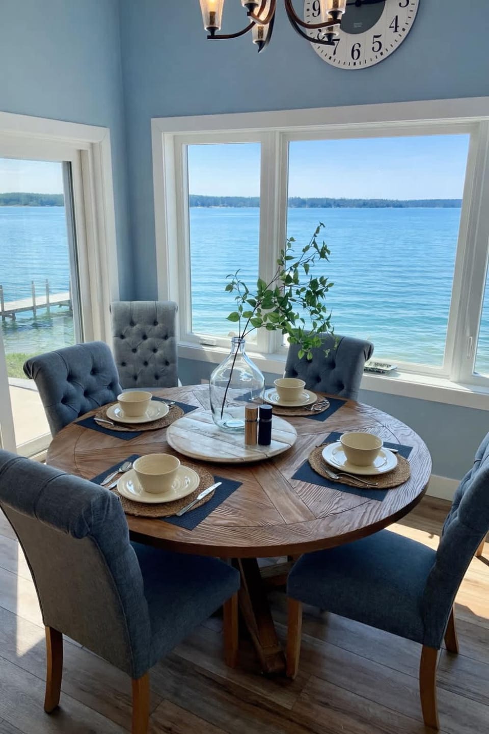 Snowmobile South Manistique Lake Lakeside Luxury House in Michigan