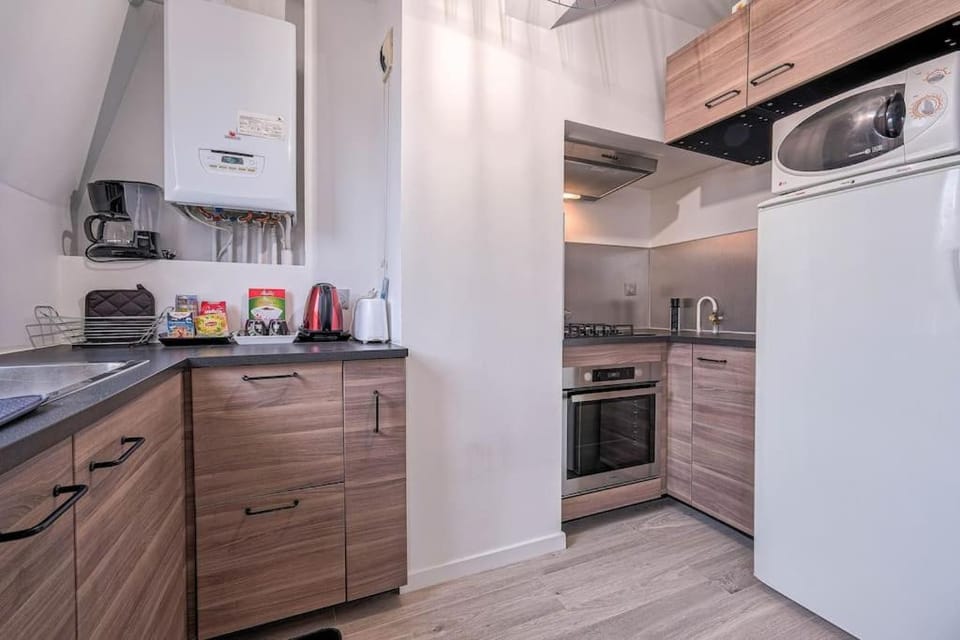 Coffee/tea facilities, Kitchen or kitchenette, toaster