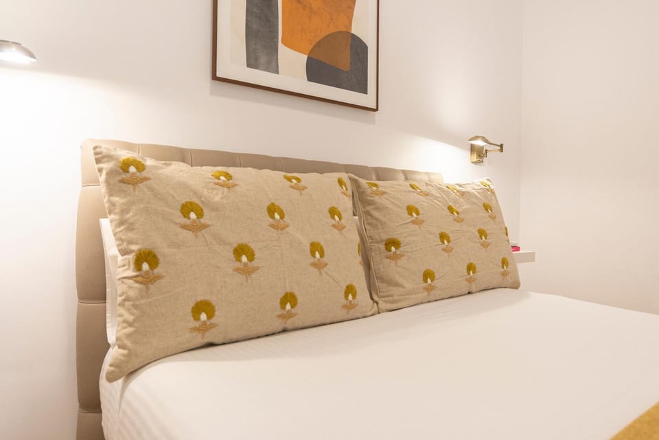 Bed, Decorative detail, Bedroom