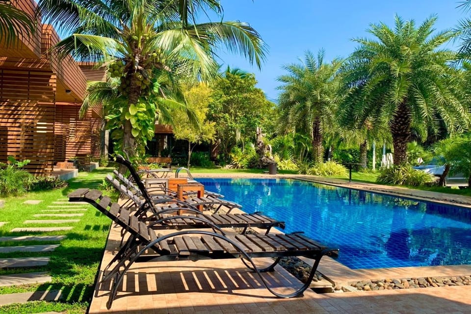 Day, Garden, Pool view, Swimming pool, Swimming pool, sunbed