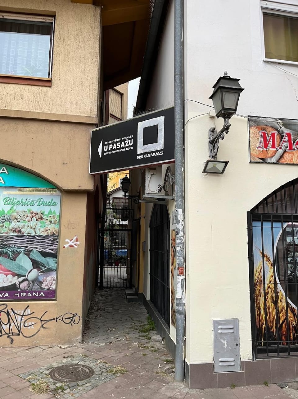 Property building, Street view