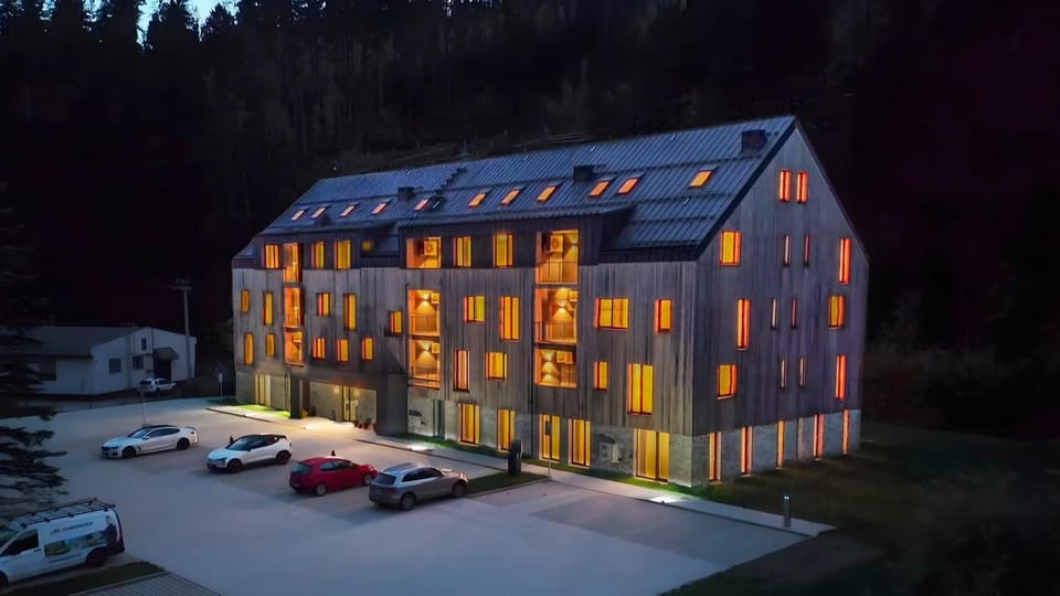 Property building, Night