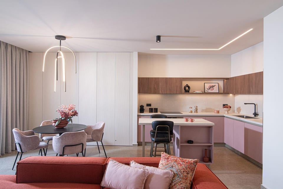 Living room, Seating area, Dining area, pet friendly, stove, toaster