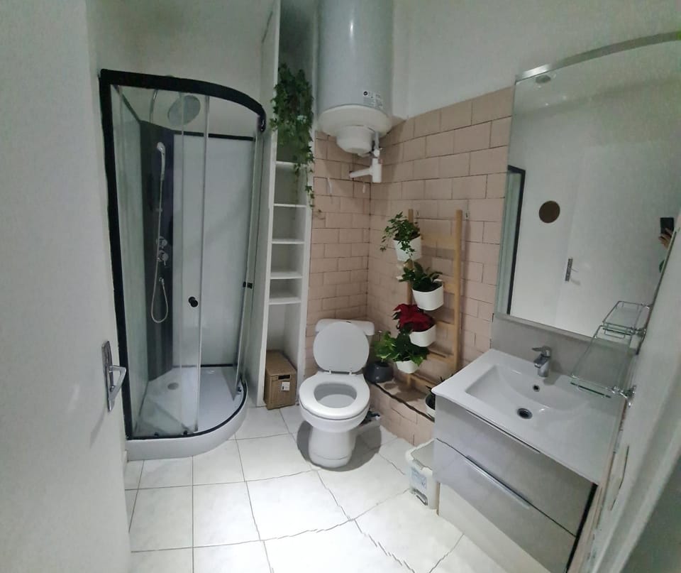 Shower, Toilet, Bathroom, towels