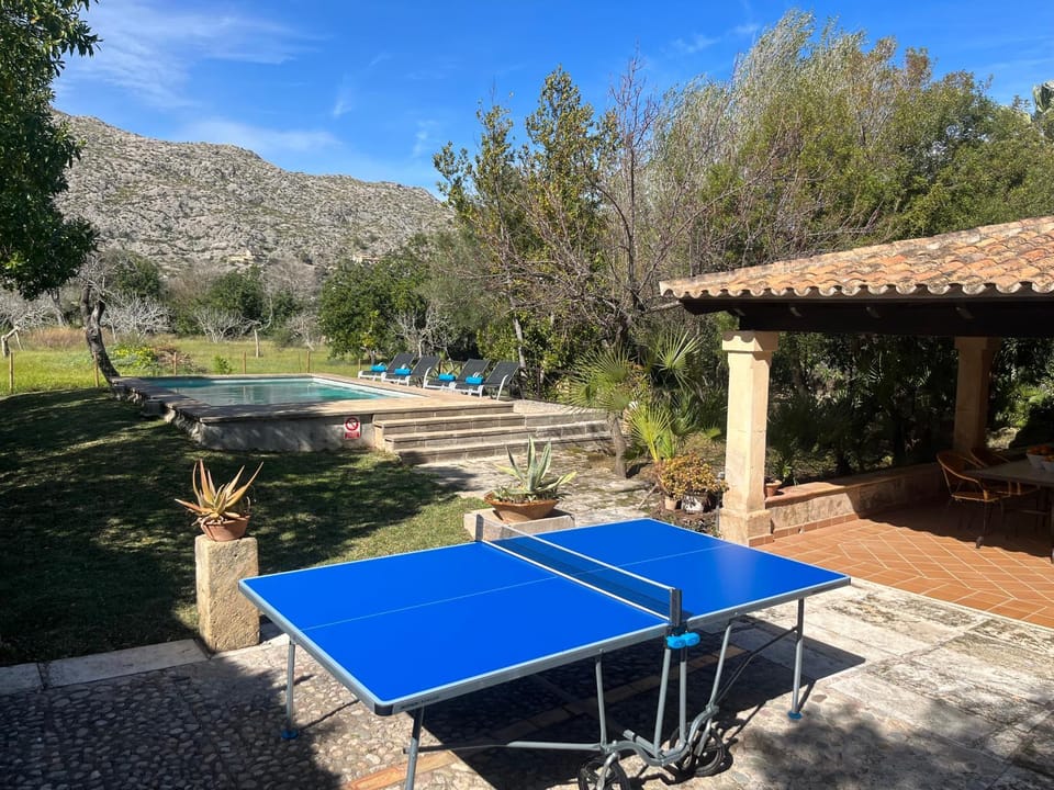 Table tennis, Swimming pool