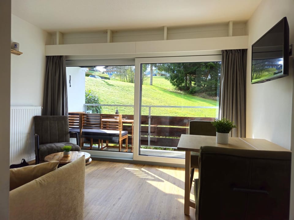 TV and multimedia, View (from property/room), Balcony/Terrace, Living room, Seating area, Dining area