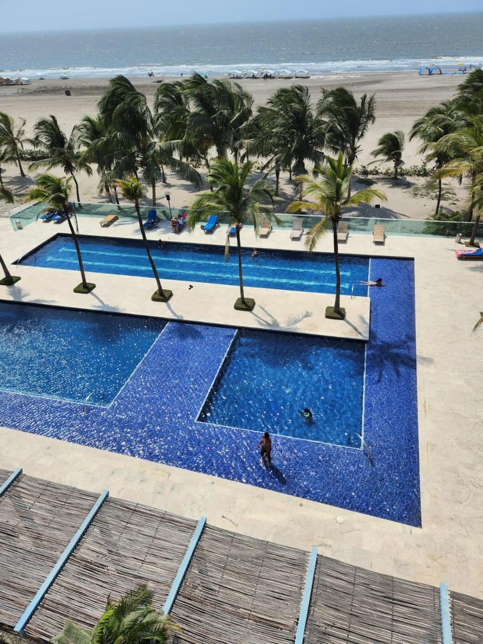 Natural landscape, Beach, Pool view