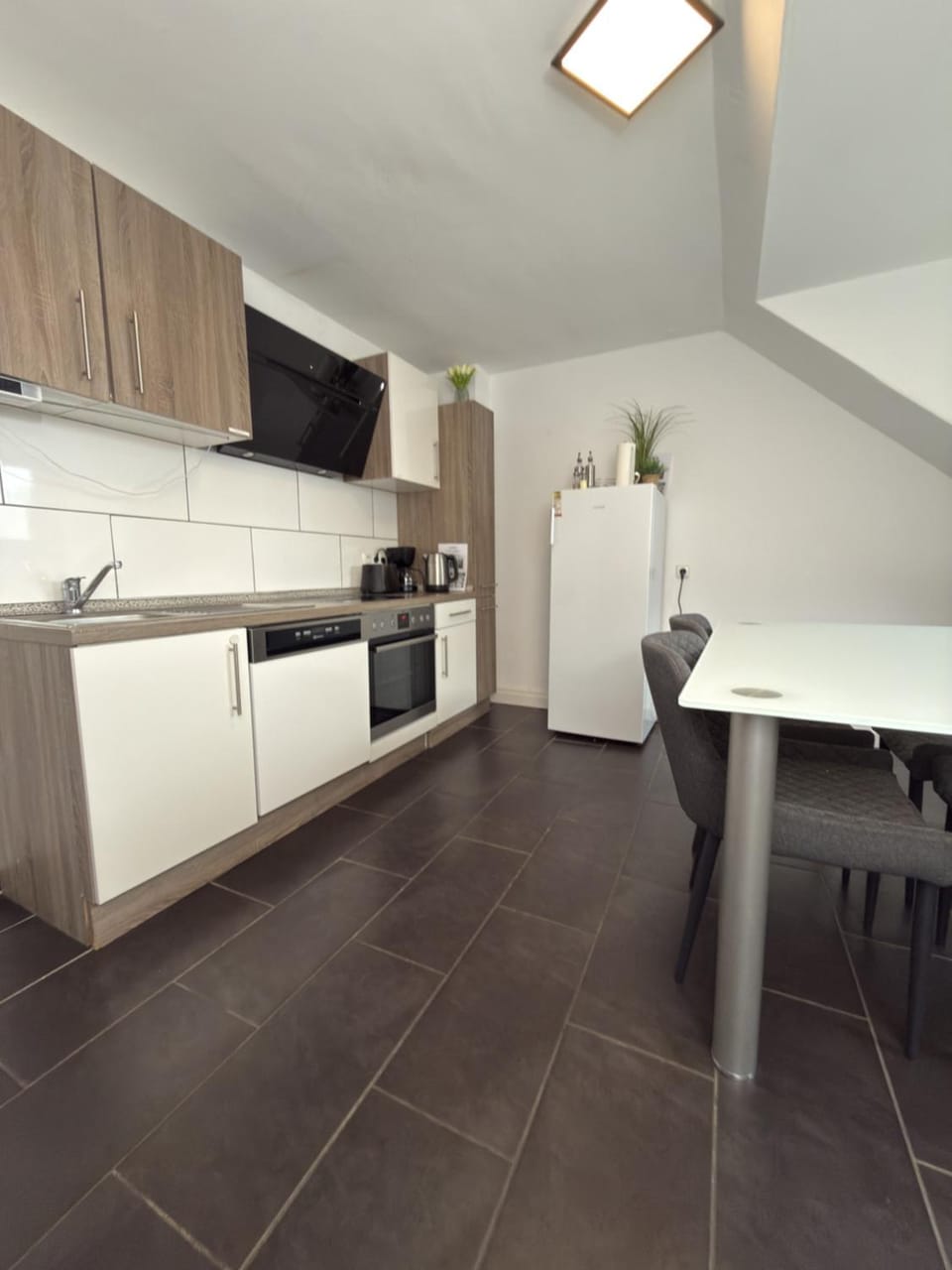 Kitchen or kitchenette, Dining area, dishwasher