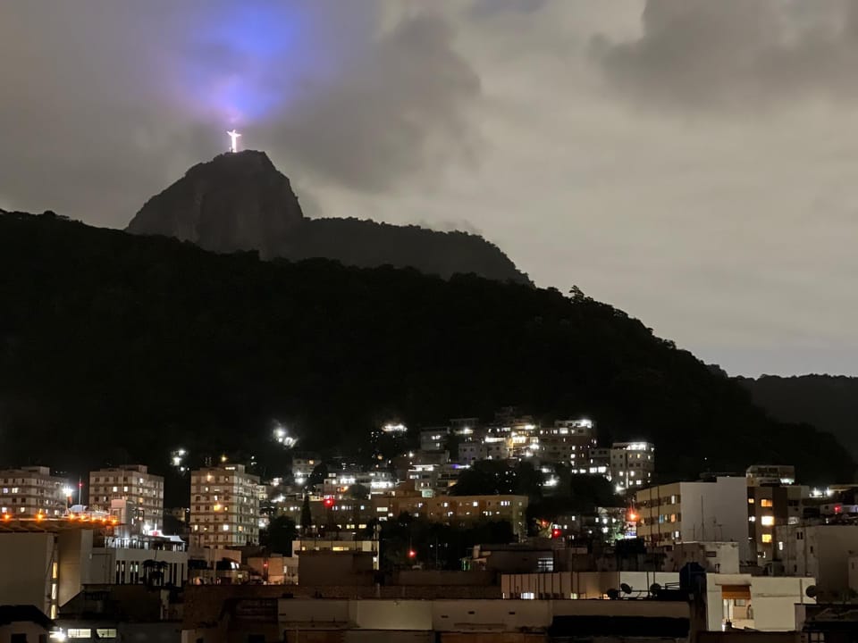 Nearby landmark, Night, Landmark view, Mountain view