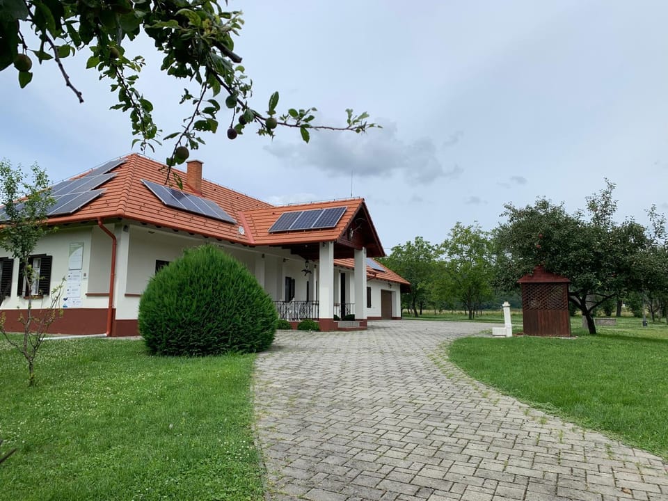 Property building, Garden view