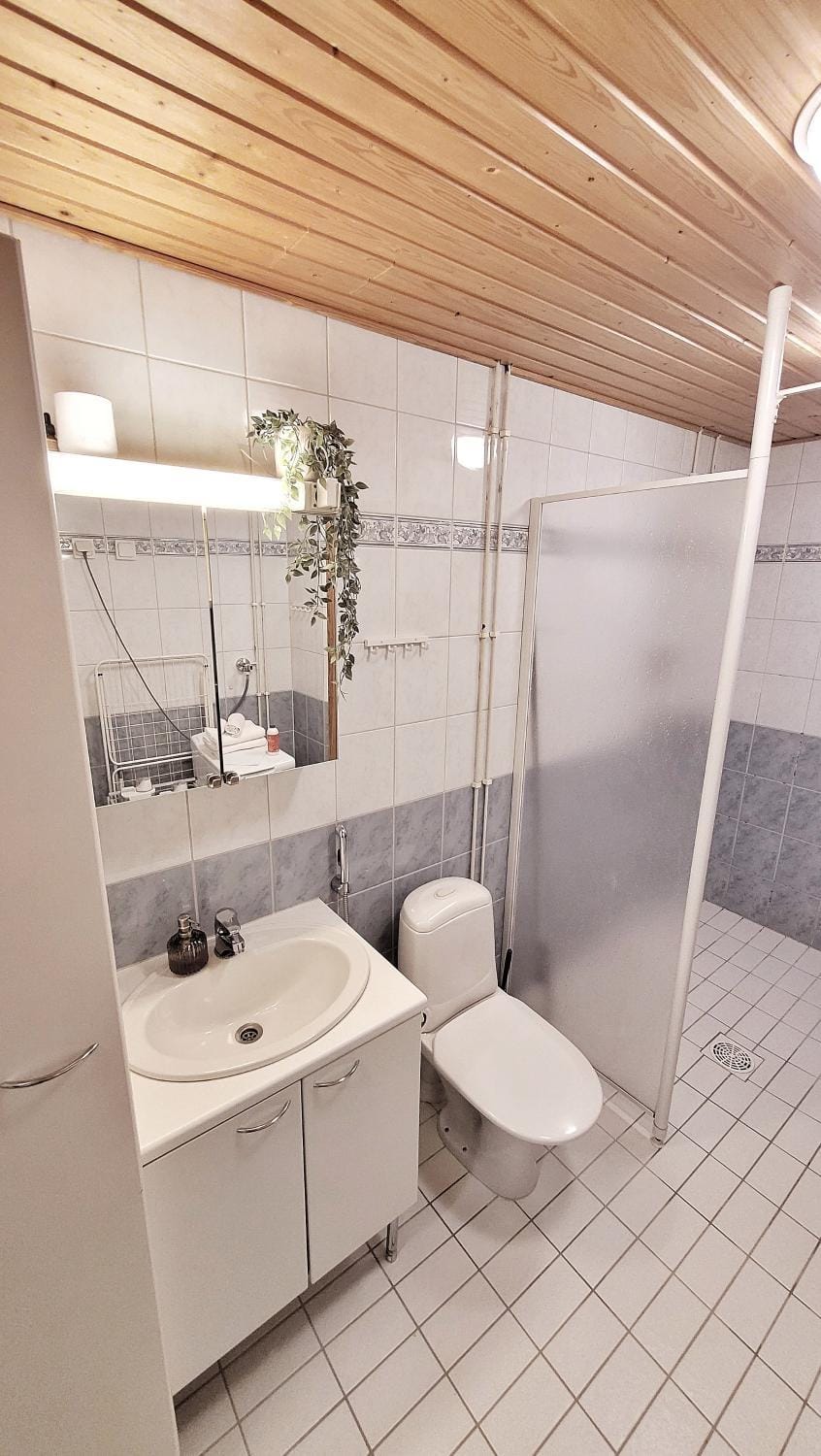 Lakeside Serenity in Lutakko - sauna, parking, AC Apartment in Finland
