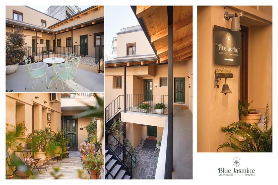 Blue Jasmine Urban Living Apartment in Ioannina