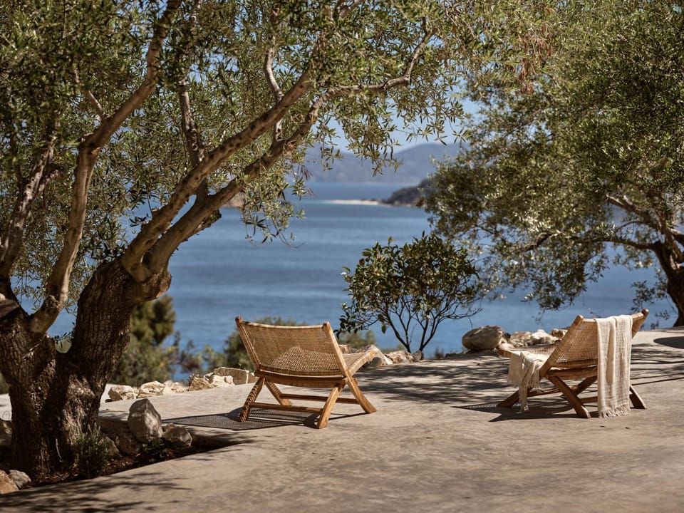 Day, Natural landscape, Sea view, sunbed