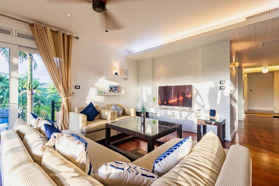 Le Azul - 3BR Beachfront HOME in Laguna & Layan Beach next KORA Resort Apartment in Choeng Thale