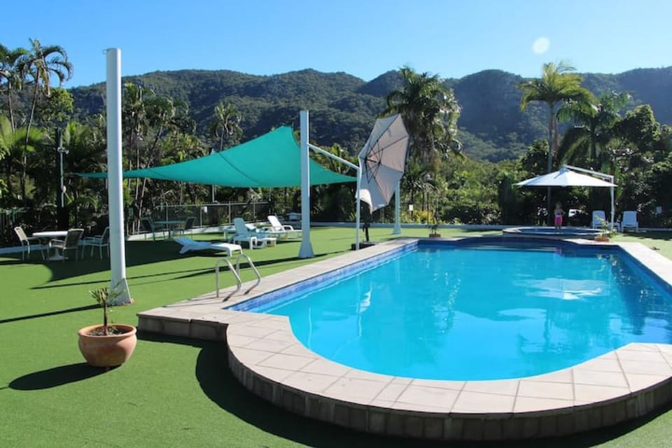 Natural landscape, Pool view, Swimming pool