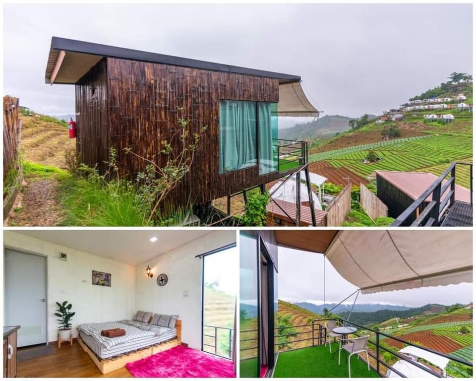 Natural landscape, Garden, Balcony/Terrace, Mountain view