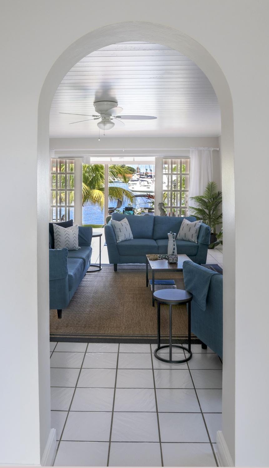 The Anchorage #5 a 2 bedroom Waterfront Condo in Rodney Bay condo Apartment in Caribbean